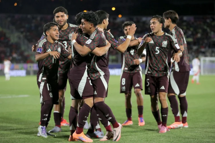 México golea 4-1 a Chile y avanza a cuartos de final del Mundial Sub-20
