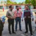 El titular de la SET visita escuelas dañadas por lluvias en la zona sur de Tamaulipas