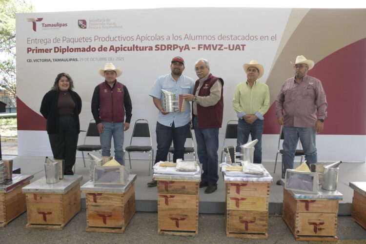 Fortalecen nuevos apicultores el campo tamaulipeco