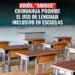Piden a Congreso de Tamaulipas acotar lenguaje inclusivo en escuelas, como ‘todes’ o ‘compañeres’
