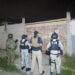 Militares, GN y policías de Tamaulipas catean guarida de narcomenudistas y roba-carros en Reynosa