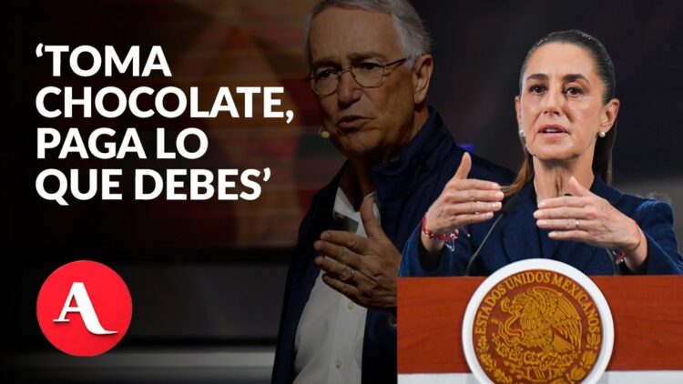 CSP y ex funcionario de AMLO exhiben a Salinas como mentiroso: ‘toma chocolate y paga lo que debes’