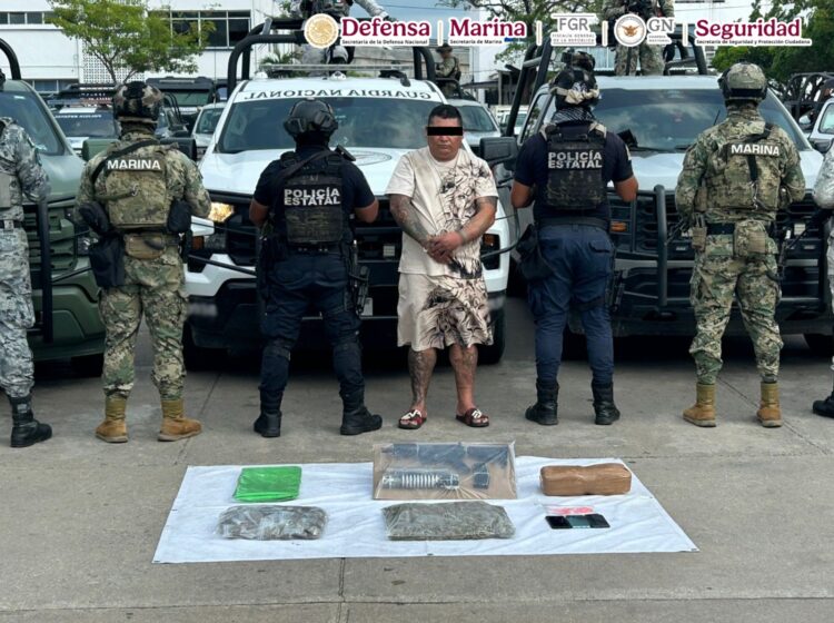 Anuncia García Harfuch captura de Guadalupe ‘N’, brazo armado de ‘La Barredora’ en Tabasco