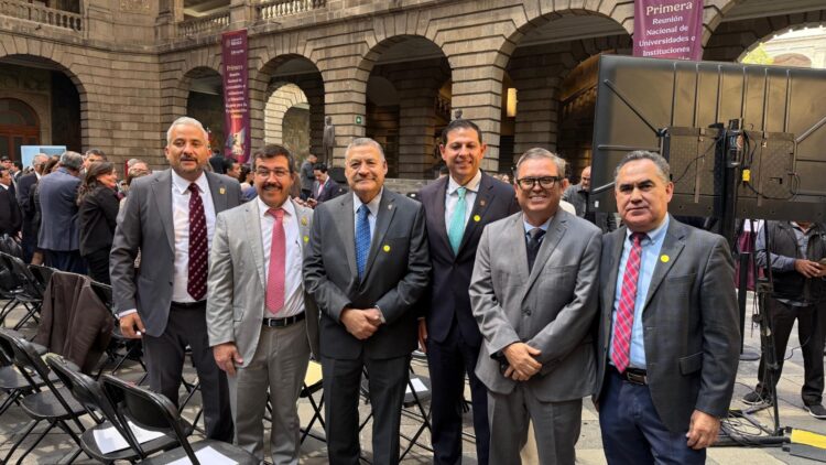 Rector de la UAT asiste a reunión de universidades con Claudia Sheinbaum