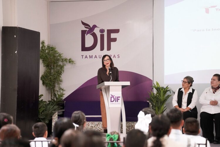 Impulsan Gobierno y DIF Tamaulipas inclusión y permanencia educativa con la entrega de becas