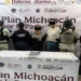 Autoridades detienen a cuatro personas y aseguran artefactos explosivos en Michoacán