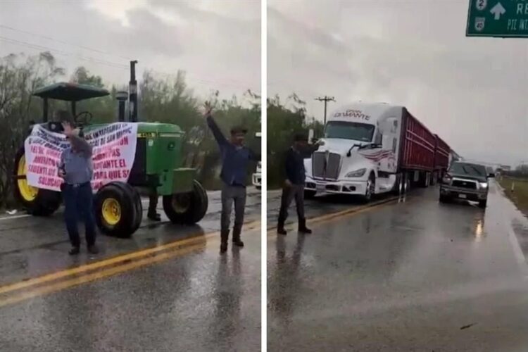 Tras encerrona de 13 horas Gobernación, transportistas y campesinos acuerdan fin de bloqueos carreteros
