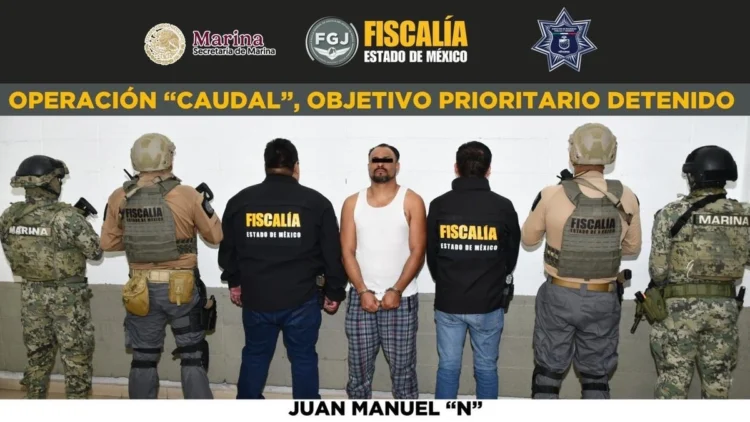 Capturan a cabecilla de ‘Los Mayas’ banda dedicada al huachicoleo de agua en Edomex