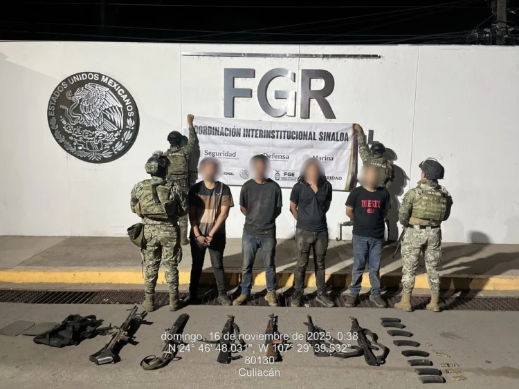 La Marina detiene a 7 narcos y fuerte arsenal tras enfrentamiento entre  ‘Mayos’ contra ‘Chapos’ en Sinaloa