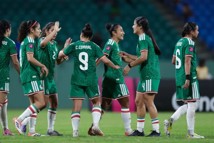 Selección femenil de México golea 14-0 a San Vicente en eliminatorias rumbo al Mundial de Brasil 2027