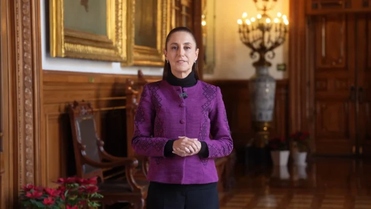 Envía CSP mensaje de fin de año a mexicanos: ‘Trabajaré en cuerpo y alma el por bienestar de todos’