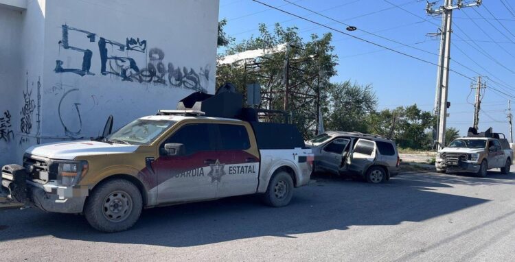 Reynosa: La GE ‘encuentra’ otro  vehículo abandonado con armamento y las puertas abiertas