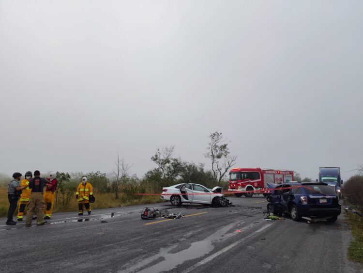 Funcionario del gobierno de Tamaulipas y 2 acompañantes mueren en choque en área de San Fernando