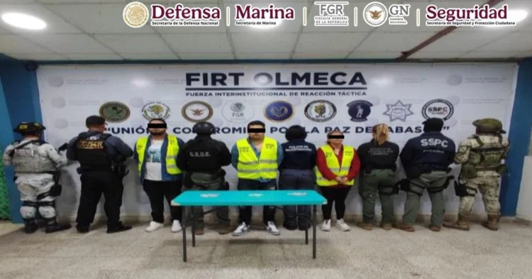 García Harfuch anuncia captura del ‘Luki’, jefe de plaza del ‘CJNG’ en Macuspana, Tabasco