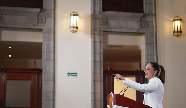 Sheinbaum encabeza banderazo de inicio a la construcción de la presa “El Novillo” en La Paz