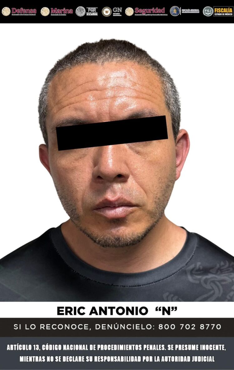 Autoridades detienen en Guerrero a un hombre responsable de un doble feminicidio en el Edomex