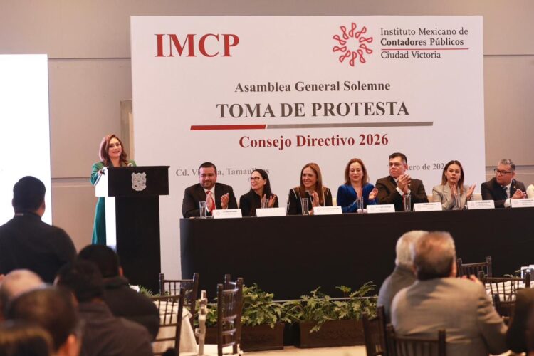 Refrenda Gobierno colaboración con nueva dirigencia del Instituto Mexicano de Contadores Públicos de Victoria