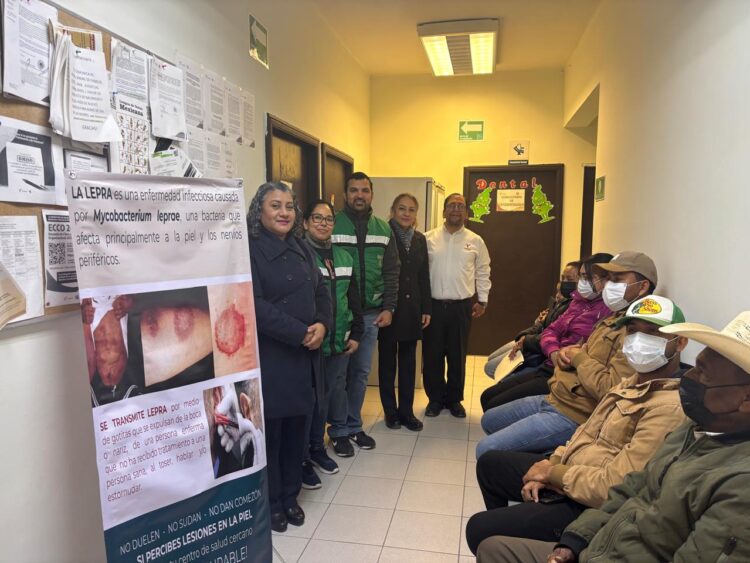 Realiza SST jornada dermatológica para detección de lepra