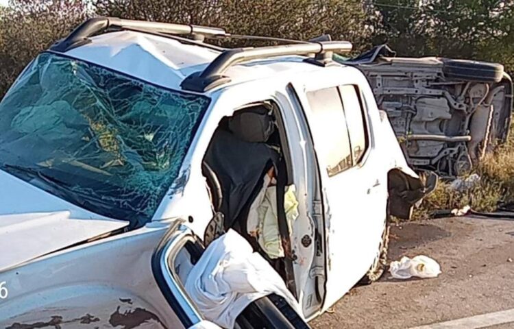 Accidente deja este domingo saldo de 7 personas lesionadas y 3 fallecidas cerca de Cruillas