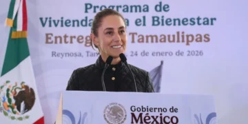 Desde Reynosa, Claudia Sheinbaum recuerda a EU que ‘México siempre va a ser libre, independiente y soberano’