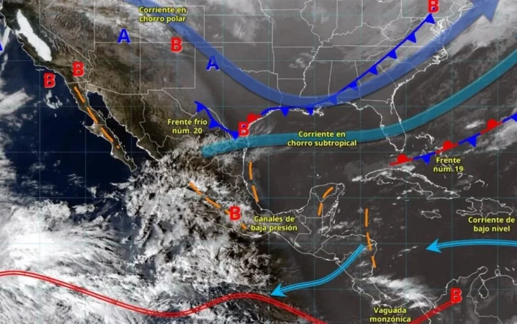 Advierten que el frío número 20 y tormenta invernal golpearán el norte de México, incluido Tamaulipas