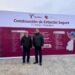 Secretarios de Seguridad y Obras Públicas supervisan construcción de Estaciones Seguras en la frontera
