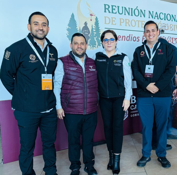 Participa PC Tamaulipas en Reunión Nacional rumbo a la Temporada de Incendios Forestales 2026