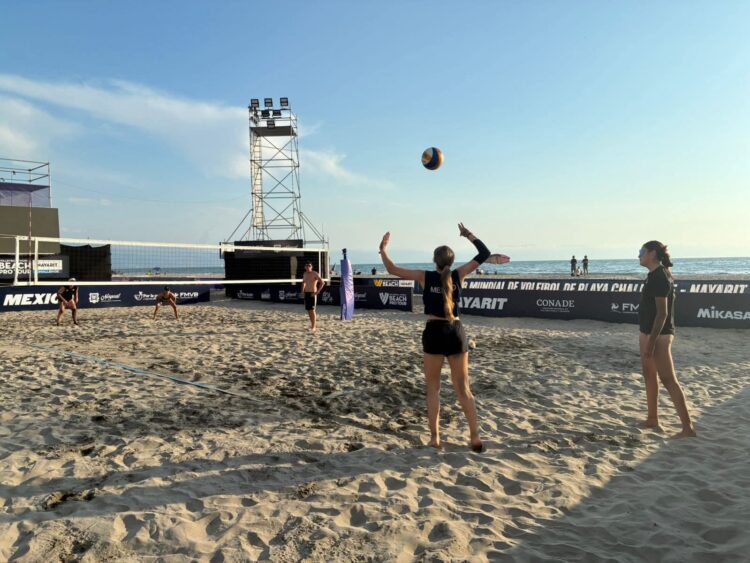 Con presencia olímpica, inicia el Tour Mundial de Voleibol de Playa Challenge Nayarit