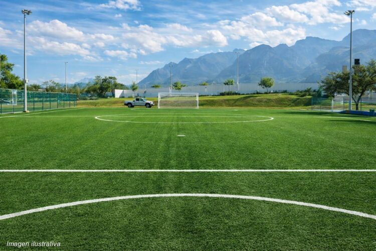 Alista Gobierno de Tamaulipas construcción de 25 canchas de fútbol