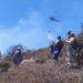 Controlado incendio forestal “Puerto del Volcán” en Miquihuana