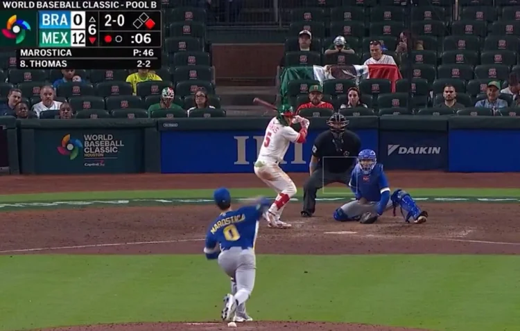 Texas: México gana por nocaut 16-0 a Brasil en el Clásico Mundial de Beisbol