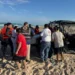 Personal naval rescata a 5 vacacionistas a punto de ahogarse en Playa Miramar de Madero, Tamaulipas