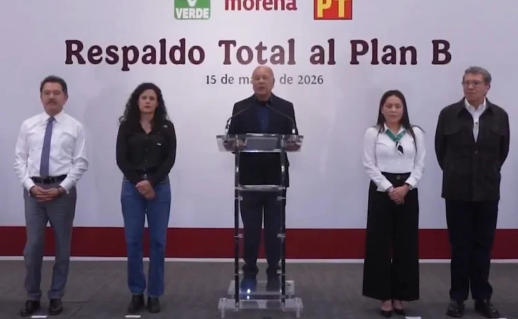 En Gobernación les bajan los humos y PT y PVEM acuerdan apoyo total a Plan B de Claudia Sheinbaum