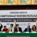 Comisiones de Cámara de Diputados aprueban dictamen de reforma electoral de CSP: PT y PVEM votan en contra