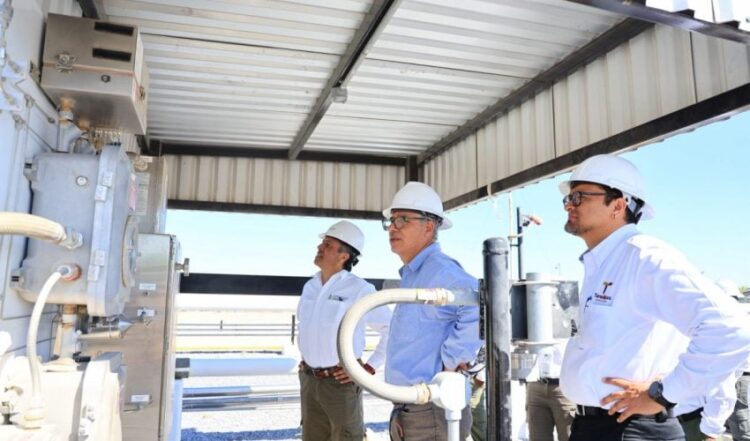 Supervisan CENAGAS, SEDENER y CENAM avances del Complejo Procesador de Gas Burgos en Reynosa