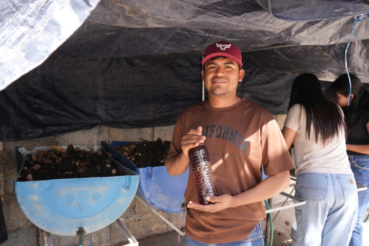 La Universidad Autónoma de Tamaulipas desarrolla biofertilizantes líquidos a partir de lombricomposta