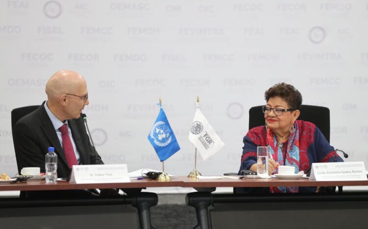 CNPJ y Alto comisionado de la ONU reiteran compromiso en materia de derechos humanos