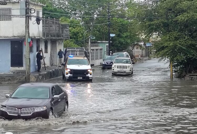 Tras inundación de avenidas la GE activa Plan Tamaulipas en Matamoros
