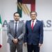 Impulsa Américo proyectos estratégicos de Tamaulipas en reunión con el nuevo titular de Aduanas