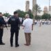 Adultos mayores y jubilados de Pemex se manifiestan pacíficamente frente a la alcaldía de Reynosa