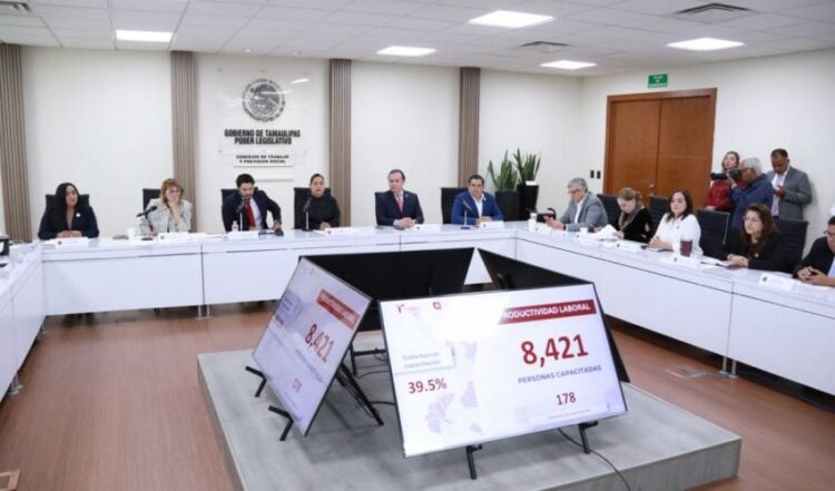 Destaca Illoldi en el Congreso fortalecimiento del empleo, capacitación y justicia laboral en Tamaulipas
