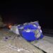 Alertan que volcadura de tractocamión mantenía cerrada la circulación en tramo Villa Manuel-González