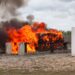 La GE participó en la destrucción de diversos enervantes en regimiento militar de Reynosa