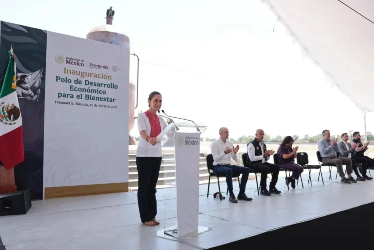 Claudia Sheinbaum inaugura en Tlaxcala el primer Polo de Desarrollo Económico de México