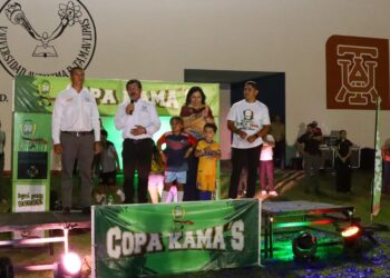 Con gran éxito inaugura Dámaso Anaya el estatal de la Copa Kama’s de futbol