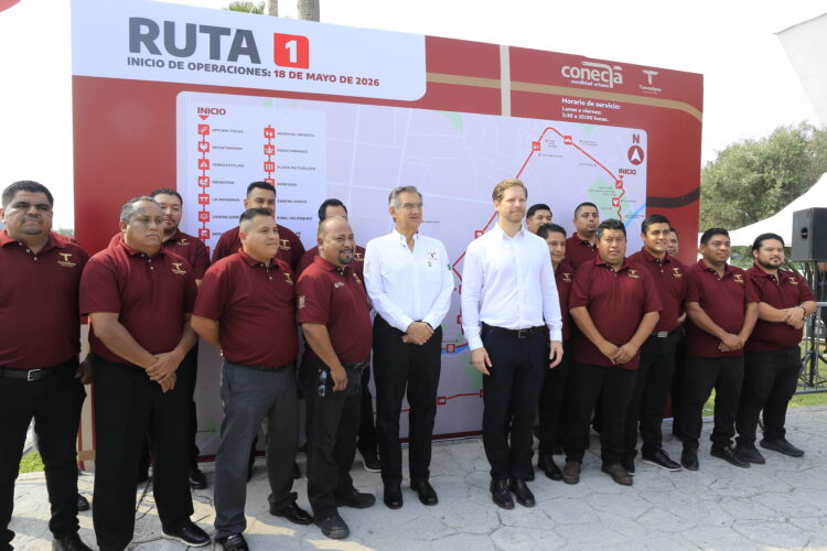 Pone en marcha Américo histórica modernización del transporte público en Tamaulipas