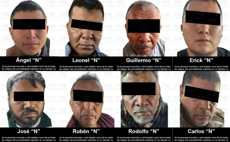 Vinculan a proceso a 8 de la banda ‘Los Linos’ en Morelos; 2 federales heridos y un civil muerto en la captura