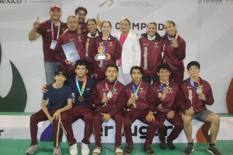Tamaulipas es el mejor en judo dentro de la Olimpiada Nacional 2026 
