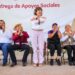 Entrega SEBIEN apoyos sociales en Güémez