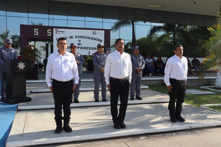 Recibe SSPT a 30 egresados del Curso de Especialización para Policía Procesal en el Sistema de Justicia Penal